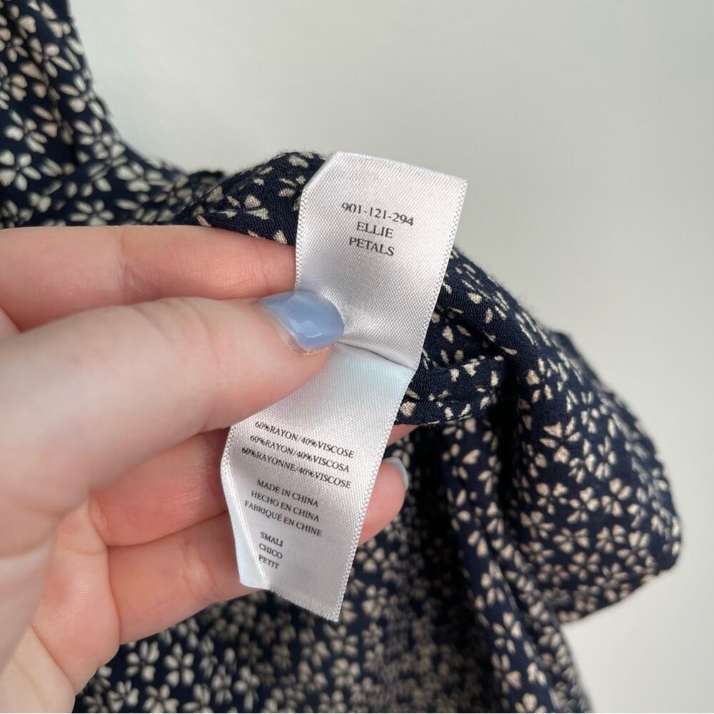 Rails Ellie Button-Front Floral-Print Romper S - image 7